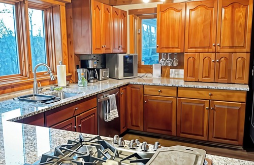 Lyme Center House | 4BR Retreat w/Hot Tub, Fire Pit, Basketball Court, Hammock, Patio, Near lake