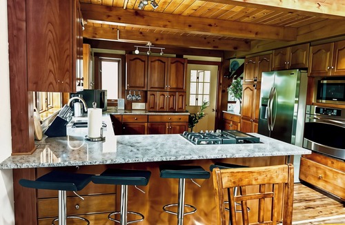 Lyme Center House | 4BR Retreat w/Hot Tub, Fire Pit, Basketball Court, Hammock, Patio, Near lake