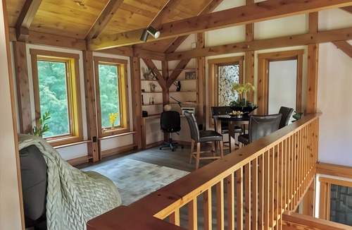 Lyme Center House | 4BR Retreat w/Hot Tub, Fire Pit, Basketball Court, Hammock, Patio, Near lake