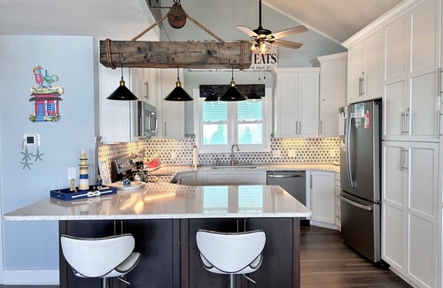 Oak Island House | 5BR/2BA Home - Renovated, Oceanfront, Breathtaking Views, Sleeps12