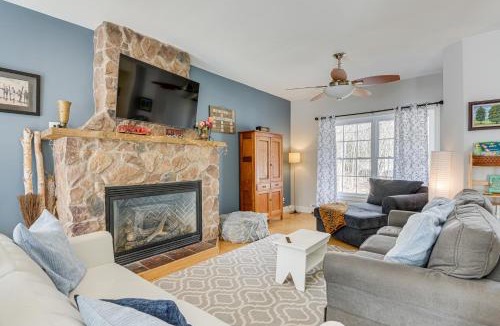 West Dover House | 6 Mi to Mt Snow Nature-View Home with Fire Pit!