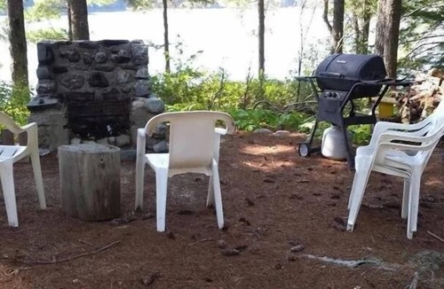 Deblois Cabin | 900 sq/ft off-grid cabin nestled on Upper Cranberry Lake. Pet Friendly!