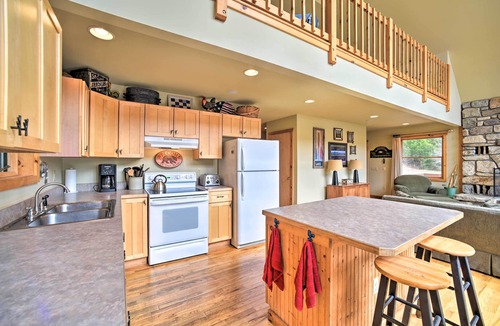 Severance House | Adirondack Oasis: Lake House w/Dock + Deck!