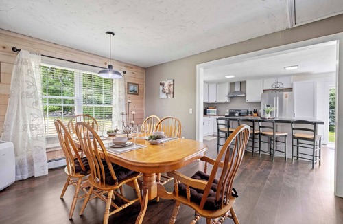 East Andover House | Adventure Basecamp | Hot Tub + Lake Access