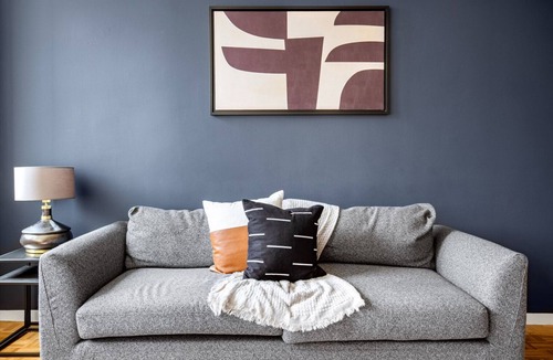 Prudential - St. Botolph Apartment | Airy Back Bay 1BR w/Gym, Doorman, W/D, nr. Copley Mall, by Blueground