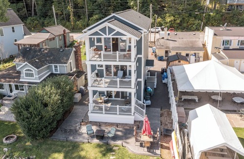Conesus Apartment | Amazing 180 degree view from the Sunrise Suite on Conesus Lake! Come Enjoy!