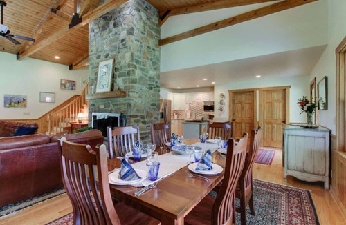Warm Springs House | Amazing Riverside Home on the Jackson River just 10 minutes from Warm Springs!