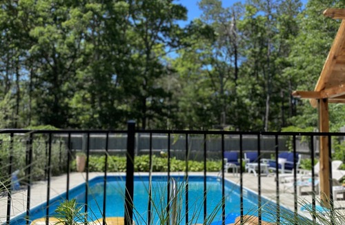 New Seabury House | Back yard oasis, In-ground Pool, 3 miles from South Cape Beach, Mashpee Commons