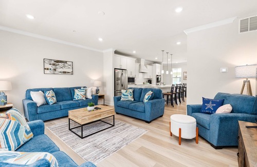 Caine Woods House | Beach 1 Block,10% SALE!,Pets,King Beds,Linens,Pool,Air Hockey,Arcades,Beach Gear