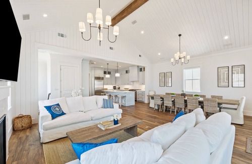 Beachtown House | Beachtown Galveston - Steps from Beach & Pool - 5 Bedroom, 2nd Row + Beach Views