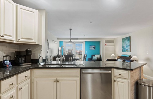 Old Orchard Beach Condo | Beautiful 2 BR w/Ocean views. Just steps to fun and sun #308 at the Grand