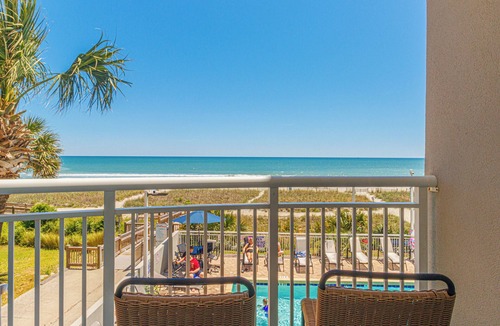 Myrtle Beach Condo | Beautiful Condo! Direct Oceanfront - 1 bedroom, 1 bath - Atlantica 200