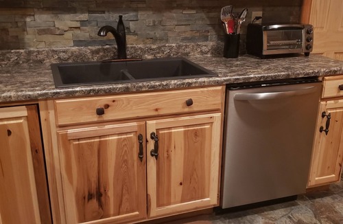 Lake George House | Beautiful Home in the Woods on Bike Trail