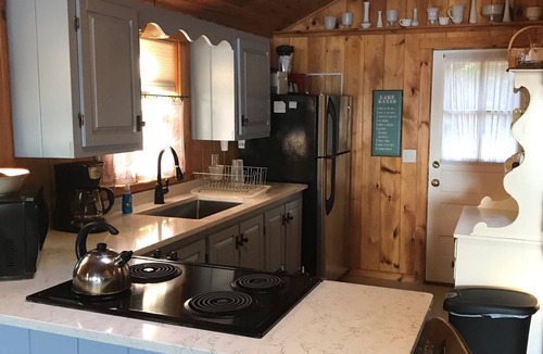 Middleton Cabin | Beautiful lakefront cabin with private beach in secluded cove - Sunrise Lake