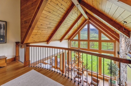 Waterville Valley House | Beautiful, New Mountain Home with Hot Tub and Breathtaking Mountain Views