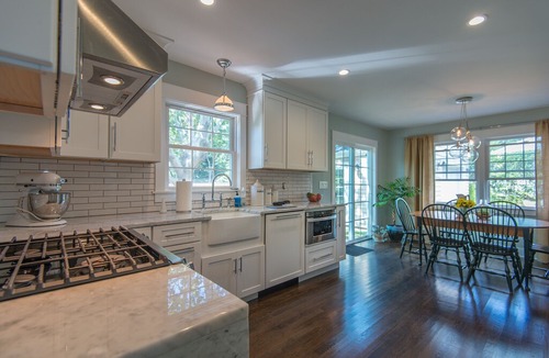 Orient Point House | Beautiful Orient Cape with New Pool Steps from Private Beach