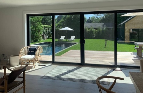 Bellport House | Bellport Village beach house + heated pool and barn / work space