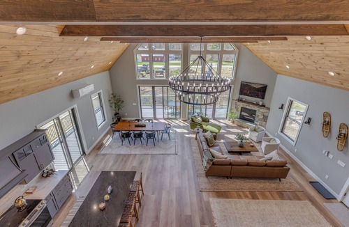Franconia Ski Chalet | Brand new construction - Spacious Mountain Chalet in Sugar Hill, NH. Sleeps 18.