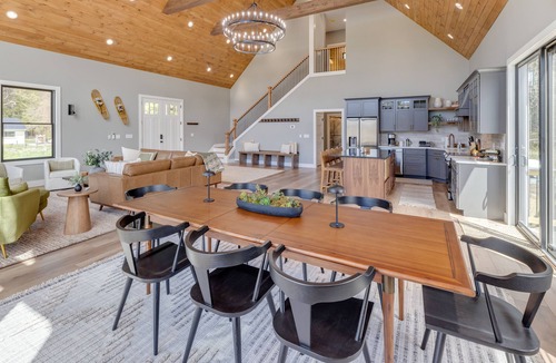 Franconia Ski Chalet | Brand new construction - Spacious Mountain Chalet in Sugar Hill, NH. Sleeps 18.