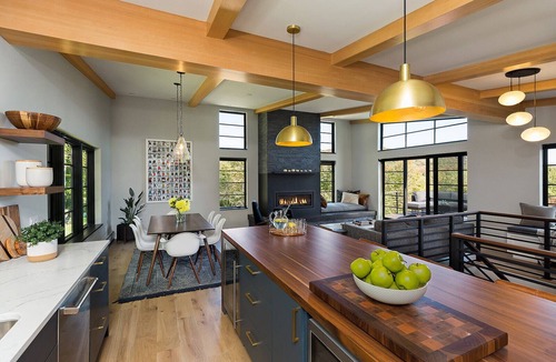 Warren House | Brand New Luxury Retreat with Hot Tub and amazing views minutes from Ski Areas