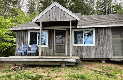 Gouldsboro Cottage | Bring everything to camp minus the tent at our little cabin.