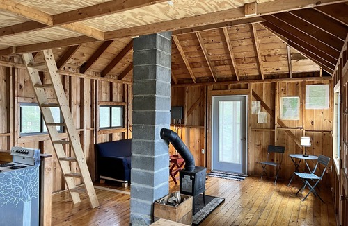 Gouldsboro Cottage | Bring everything to camp minus the tent at our little cabin.