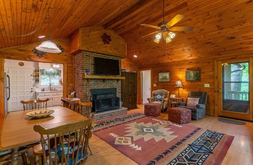 Todd Cabin | Bucky's Hideaway - Private river retreat with hot tub!