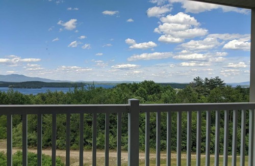 Weirs Beach Condo | Cedar Lodge 305. 2 bedroom condo with Lake Winni views!