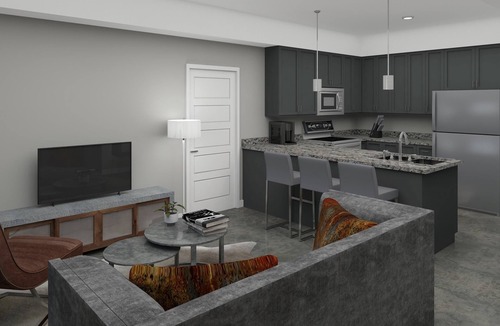 Bridgeport Apartment | Charming 1-bedroom apartment with full kitchen and modern conveniences.
