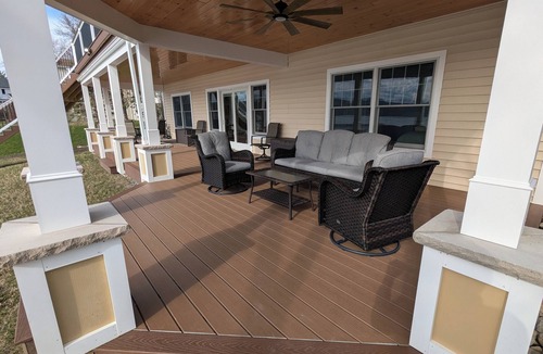 Town of Milo Apartment | Charming 2-bedroom guest suite right on Keuka Lake with all the comforts of home