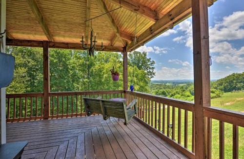 Galax House | Charming Galax Retreat with Wraparound Deck!
