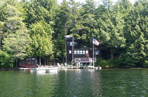 Caroga Lake House | Charming Lakefront Family Home On Coveted, Quiet Green Lake