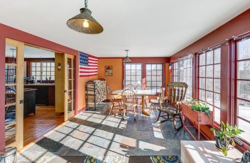 Center Lovell House | Charming Lovell Farmhouse - 17 Acres with Mtn Views!