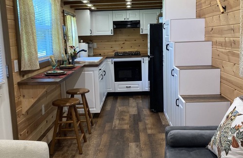 Richmond House | Charming Tiny House on 10 Wooded Acres