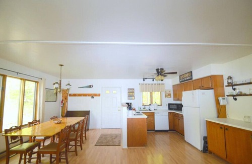 Great Cacapon House | Chesnutt Cabin - riverfront, fire pit, fireplace, game room, king bed