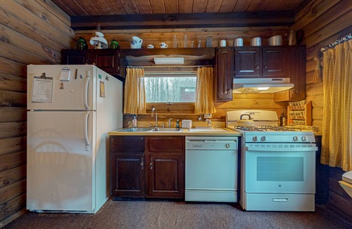 Wilmington Cabin | Classic Vermont cabin with forest views, woodstove, pools, hot tub & gym