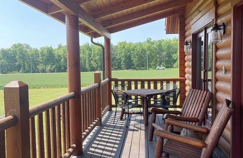 Geneva House | Conesus Log Cabin, Cozy Log Cabin on the Wine Trail