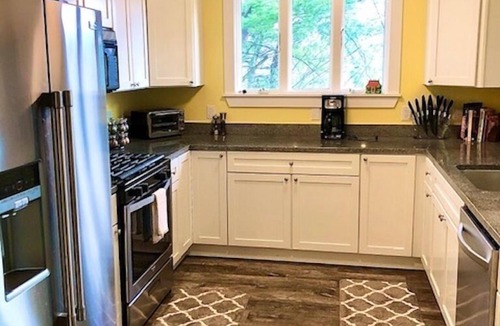 Stowe Area House | Contemporary Cape – Mountain Views, Hot Tub, Fireplaces & Near Village!