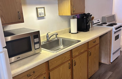 Au Sable Forks Apartment | Cozy Adirondack Apartment in Au Sable Forks, Close to Whiteface Mountain!