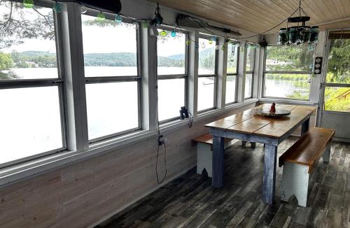 Wells House | Cozy Lakefront Cabin Perfect for a Family Getaway in Wells, NY