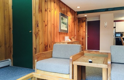 Stowe Area Condo | Cozy, Rustic Ski Condo at Stowe Village Green, 2BR 2BA, Sleeps 6
