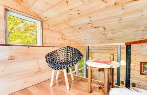 Newfane House | Craftsman woodland Cabin. Privacy meets Luxury.