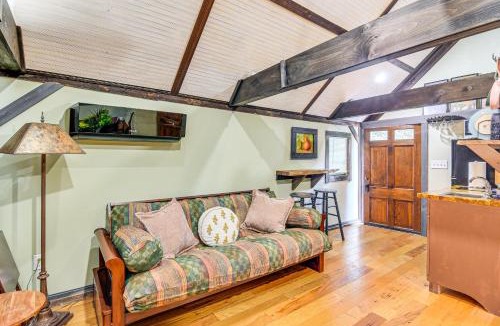Milford Apartment | Creekside Milford Studio with Gas Grill and Mtn Views!