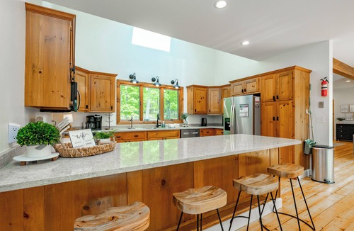 Blakeslee House | Deck side Retreat w/Dock & Hot Tub