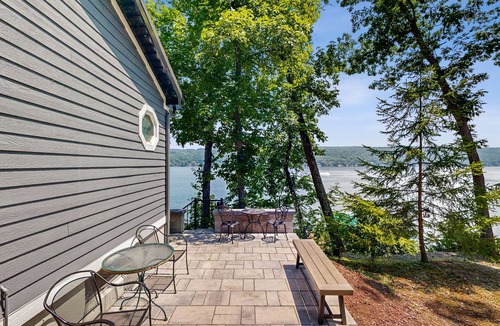 Town of Jerusalem House | Delightful lakefront house with furnished deck, balcony, and private dock