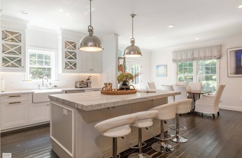 North Sea House | Designer Own Elegant Beachy Sag Harbor Home