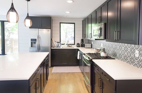 Bellport House | Designer retreat with pool in Bellport Village