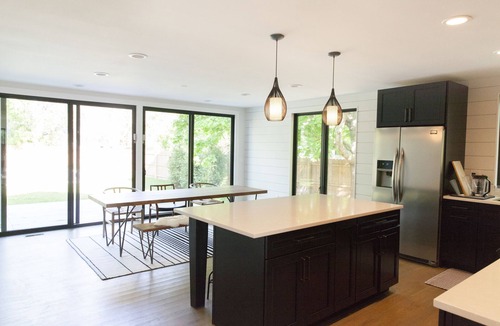 Bellport House | Designer retreat with pool in Bellport Village
