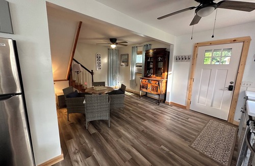 Fancher Cottage | Direct Lakefront Cottage, Modern 2-bedrm Cottage in Point Breeze with WiFi & AC
