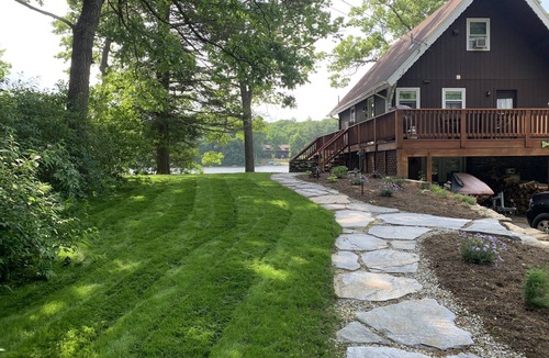 Sturbridge House | Direct waterfront Lake House, stunning views Sleeps 8 on a private PENINSULA!